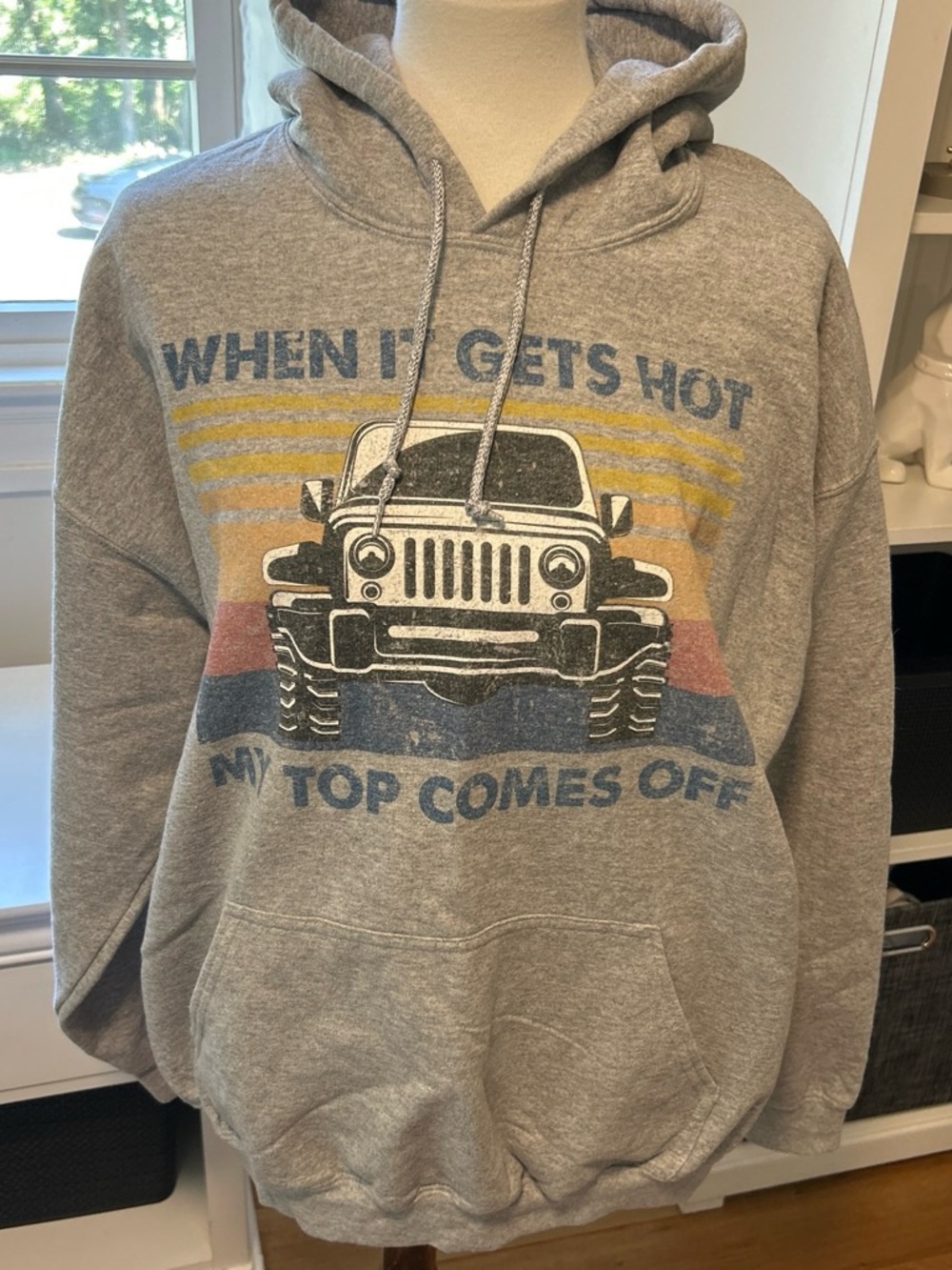 Unisex Jeep Sweatshirt Size XL